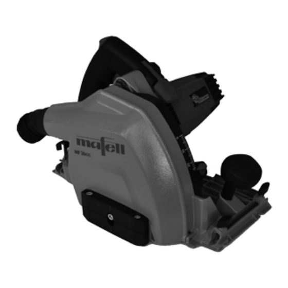 Mafell MF 26 cc Originalbetriebsanleitung