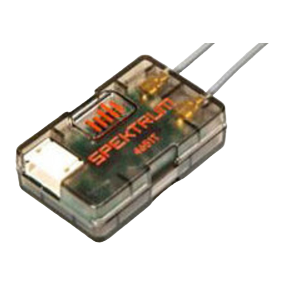 Spektrum SPM4651T DSMX SRXL2 Bedienungsanleitung