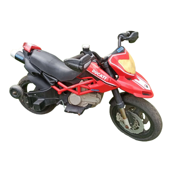 Peg-Perego DUCATI HYPERMOTARD 1100EVOSP Handbücher