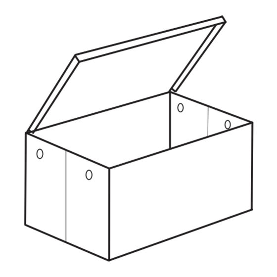 Delta Children TOY BOX Aufbauanleitung