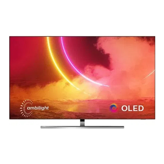 Philips OLED8 Serie Schnellstartanleitung