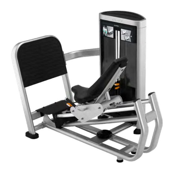 Precor Resolute Strength Selectorized-Serie Montageanleitung