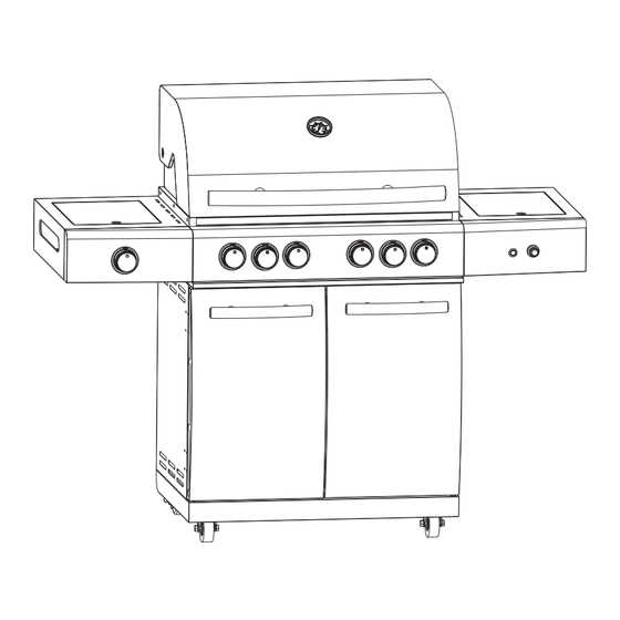 Allgrill CHEF L 100909-1 Betriebs- Und Aufbauanleitung