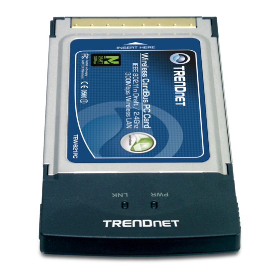 TRENDnet TEW-621PC Kurzanleitung