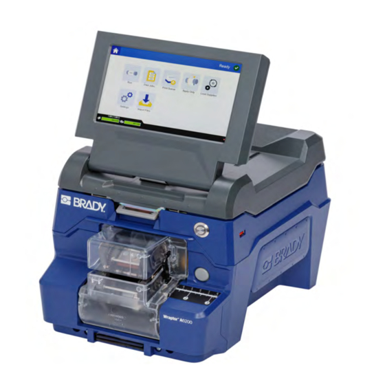 Brady Wraptor A6200 Benutzerhandbuch