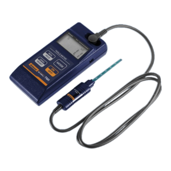 Garant TESLA-METER TYP 380865_1 Bedienungsanleitung
