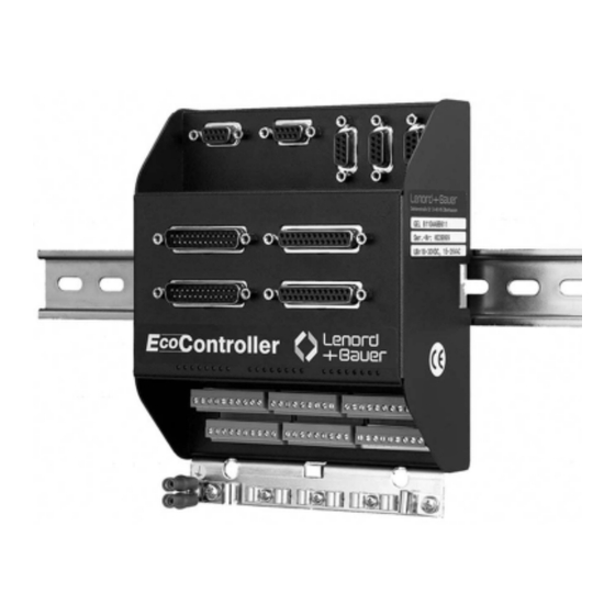 Lenord+Bauer EcoController GEL 8150 Technische Information