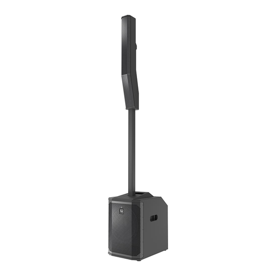 Electro-Voice EVOLVE50M‑SB‑EU Benutzerhandbuch