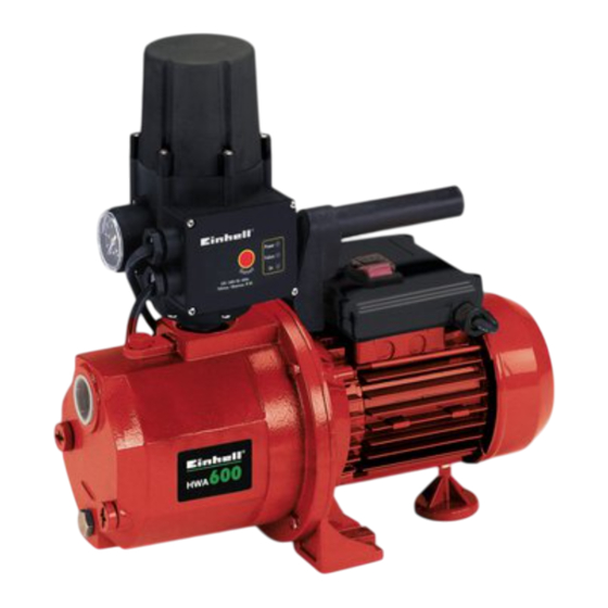 EINHELL HWA 600 Bedienungsanleitung