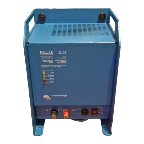 Victron energie Pallas 12/25 Gebrauchsanweisung