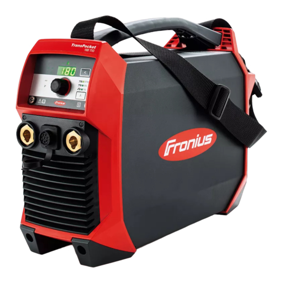Fronius TransPocket 150 Bedienungsanleitung