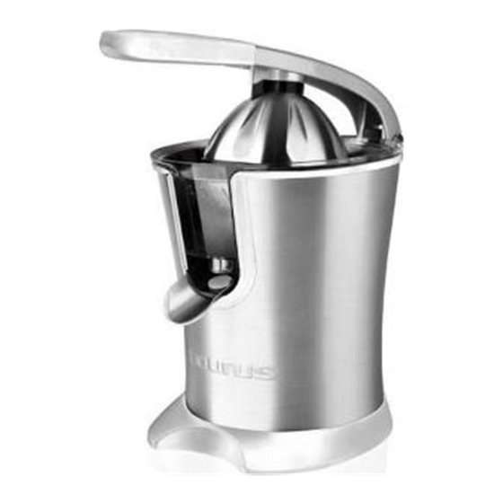 Taurus Juice 160 Gebrauchsanweisung