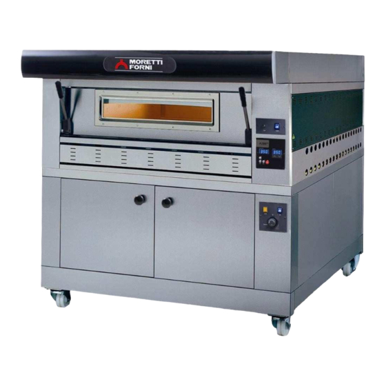 Moretti Forni P110G A Serie Bedienungsanleitung