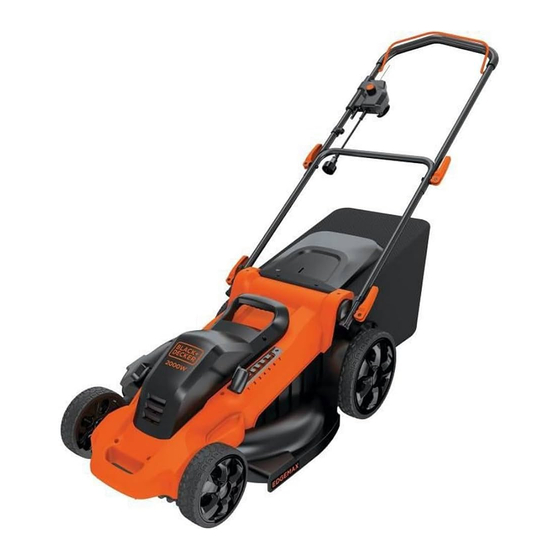 Black+Decker LM2000 Bedienungsanleitung