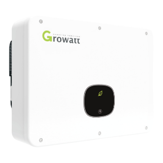 Growatt MID 6KTL3-XL Installation Und Betriebsanleitung