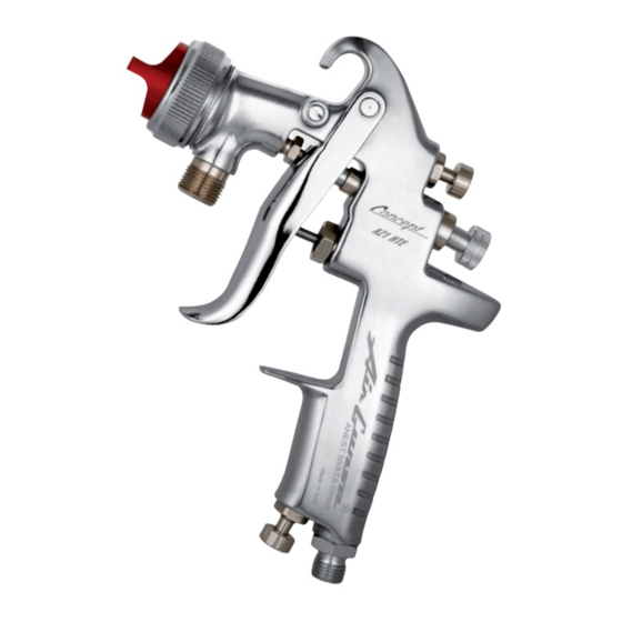 Anest Iwata Air Gunsa Concept AZ1 HTE Bedienungsanleitung