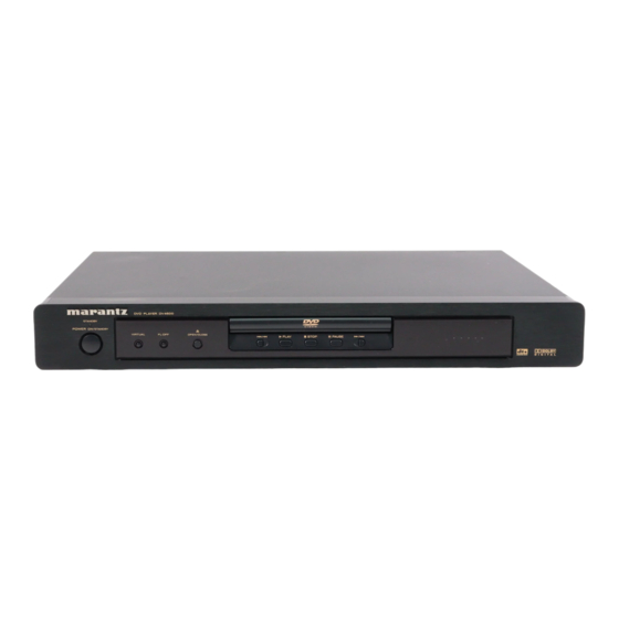 Marantz DV-4600 Bedienungsanleitung