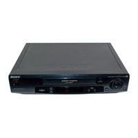Sony SLV-SE60AE2 Bedienungsanleitung