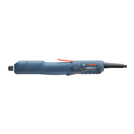 Bosch C-EXACT 1 Originalbetriebsanleitung