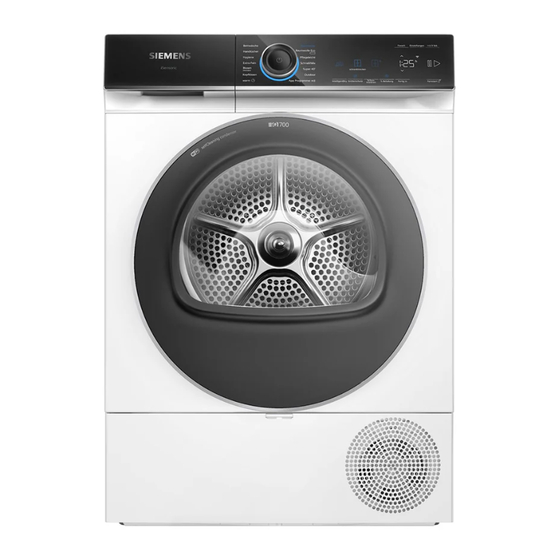 Siemens WQ45B2B0CH Gebrauchs- Und Montageanleitung