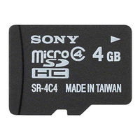 Sony SR-4A4 Bedienungsanleitung