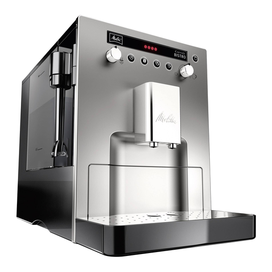 Melitta CAFFEO Bedienungsanleitung