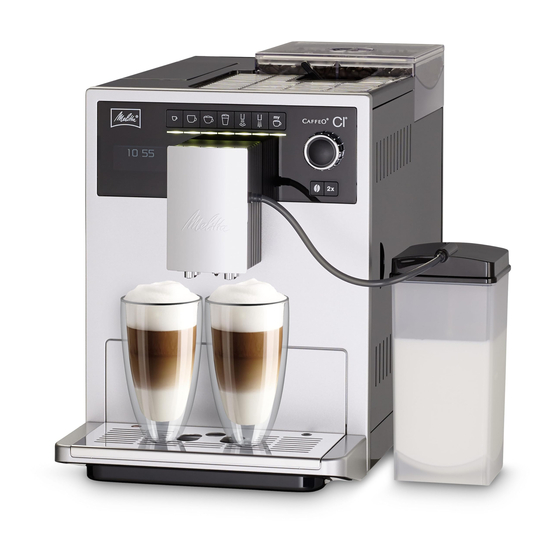 Melitta Caffeo Bedienungsanleitung