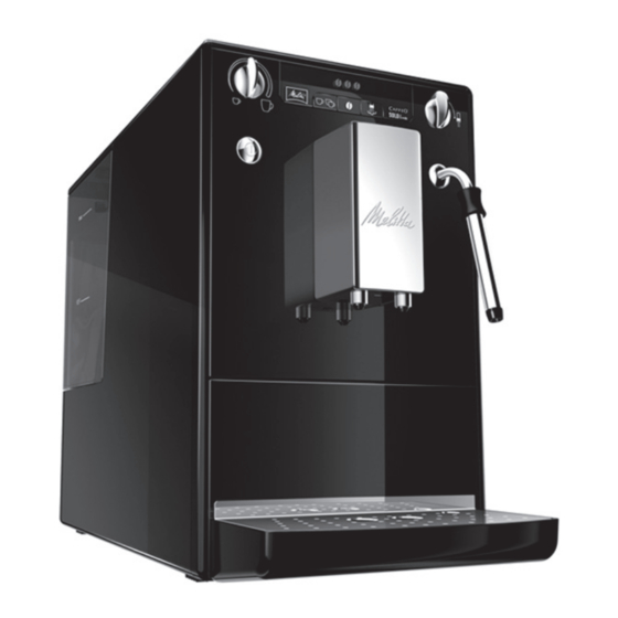 Melitta Caffeo Bedienungsanleitung