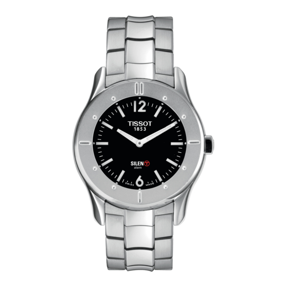 Tissot Silen-T Bedienungsanleitung