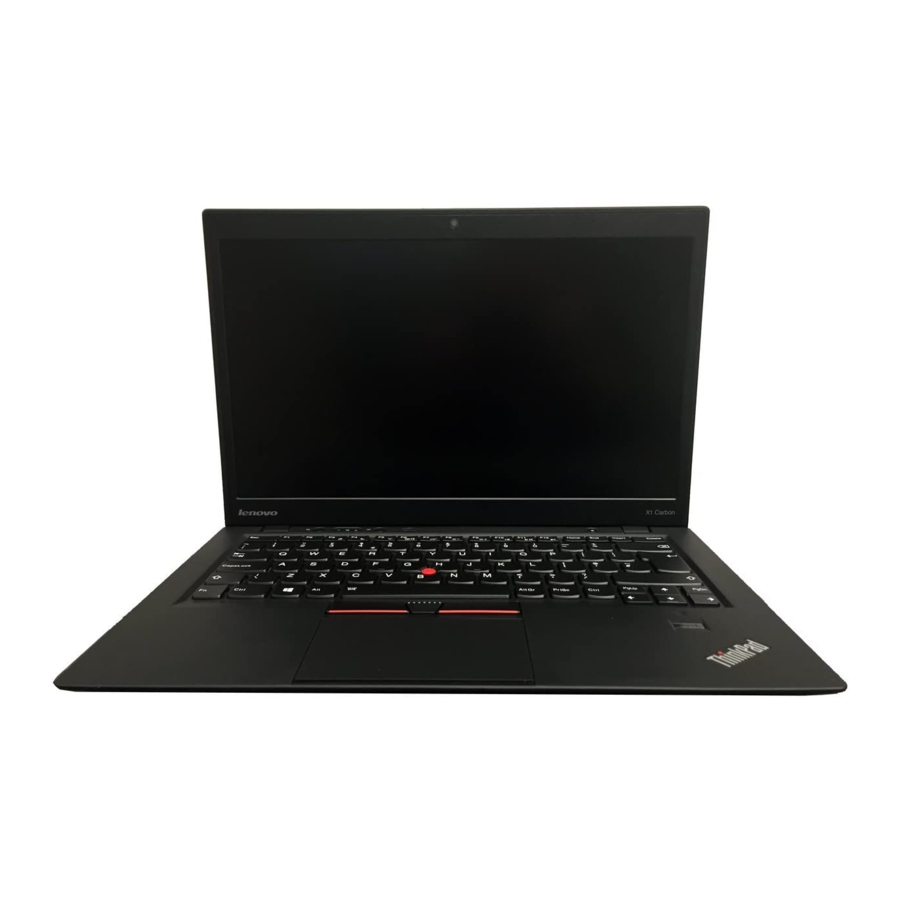 Lenovo ThinkPad X1 Carbon Benutzerhandbuch