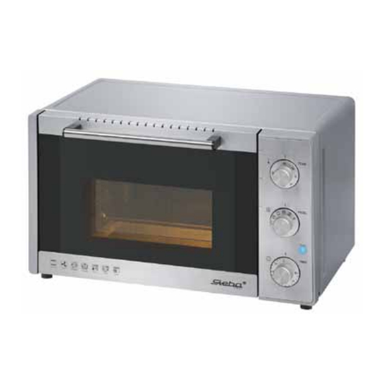 Steba Backofen KB 23 ECO Gebrauchsanweisung