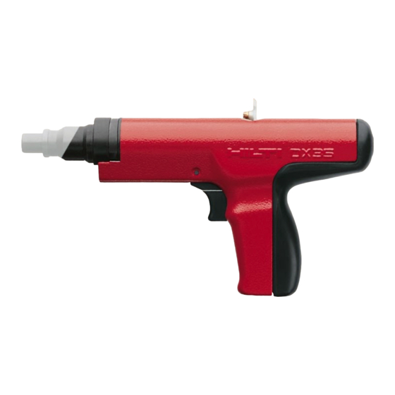 Hilti DX 35 Bedienungsanleitung