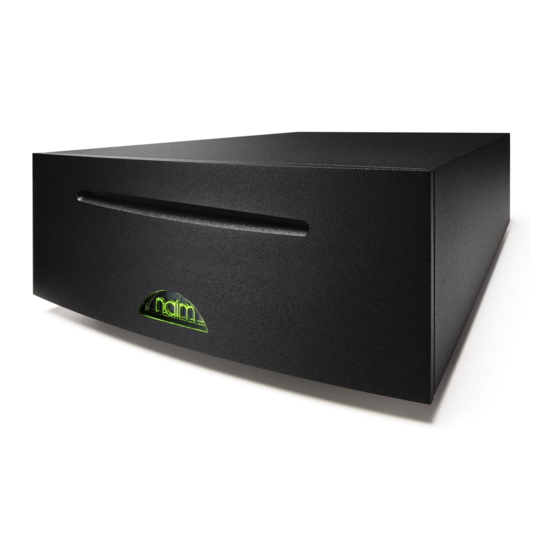 NAIM UNITISERVE-SSD Bedienungsanleitung