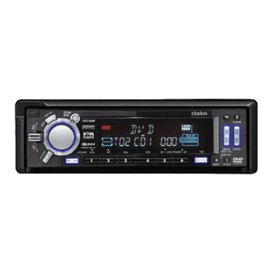 Clarion VXZ768R Bedienungsanleitung