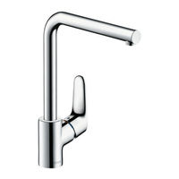 Hansgrohe Focus 31817 serie Gebrauchsanleitung, Montageanleitung