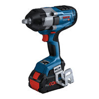 Bosch GDS 18V-1000 Professional Betriebsanleitung