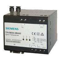 Siemens 7XV5654-0BA00 Bedienungsanleitung