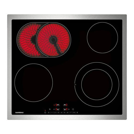 Gaggenau CE261114 Montageanleitung
