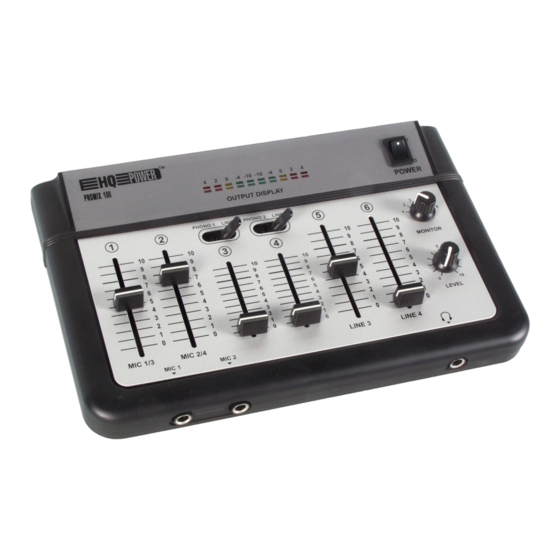HQ Power PROMIX100 Bedienungsanleitung