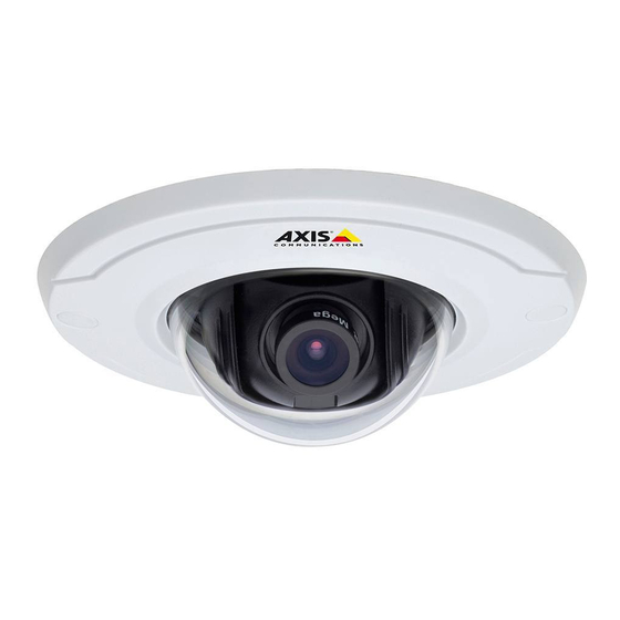 Axis M3014 Installationsanleitung