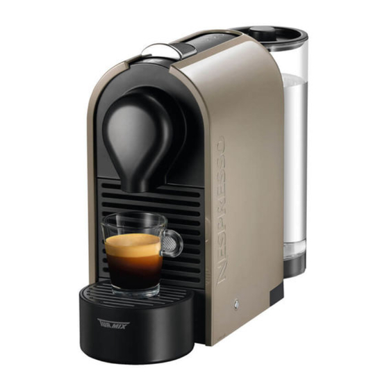 Nespresso my machine Bedienungsanleitung