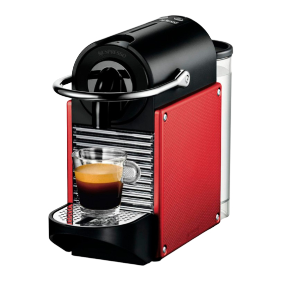 Nespresso my machine Bedienungsanleitung