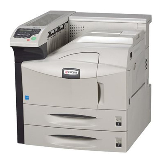 Kyocera FS-9120DN Anwenderhandbuch