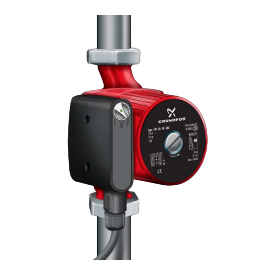 Grundfos UP Medium Serie Bedienungsanleitung