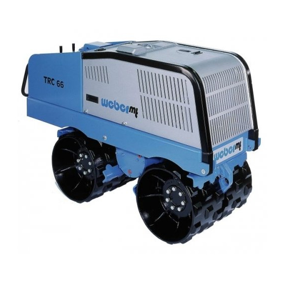 Weber mt TRC 66 Bedienungs- Und Wartungsanleitung