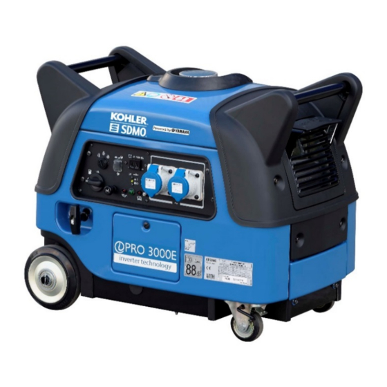 SDMO PRO 3000 E Handbuch
