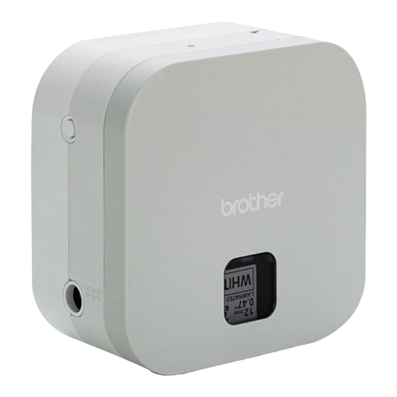 Brother P-touch CUBE Benutzerhandbuch