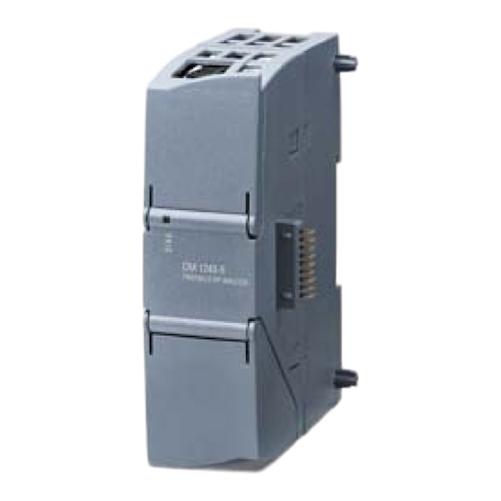 Siemens SIMATIC CM 1243-5 Betriebsanleitung