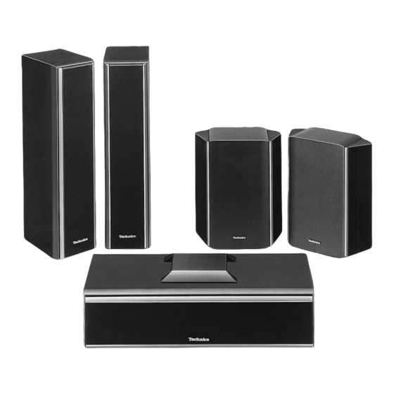 Technics SB-C500 Bedienungsanleitung