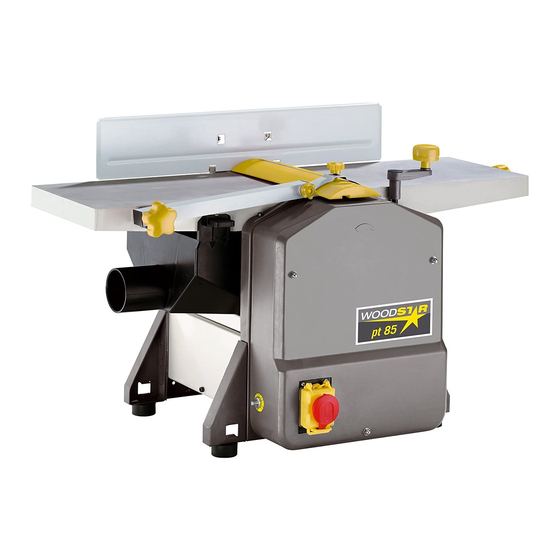Woodstar pt 85 Bedienungsanleitung